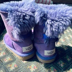 Ugg purple kids boot